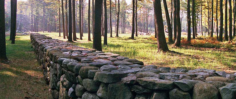 Stone wall, after