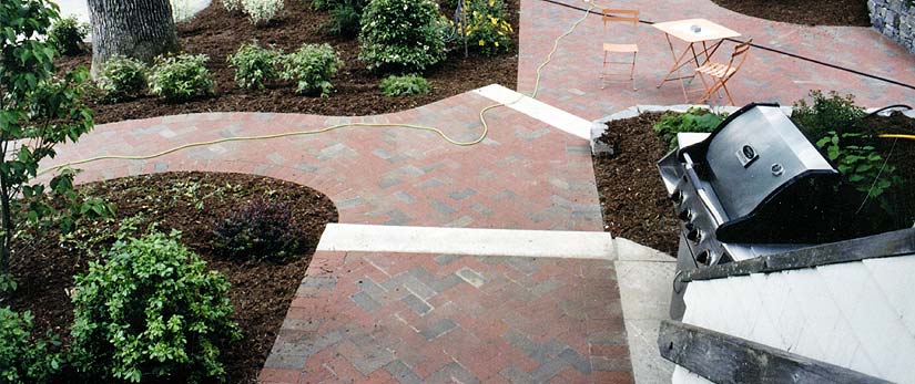 Pathways and patios by New Yard Landscaping